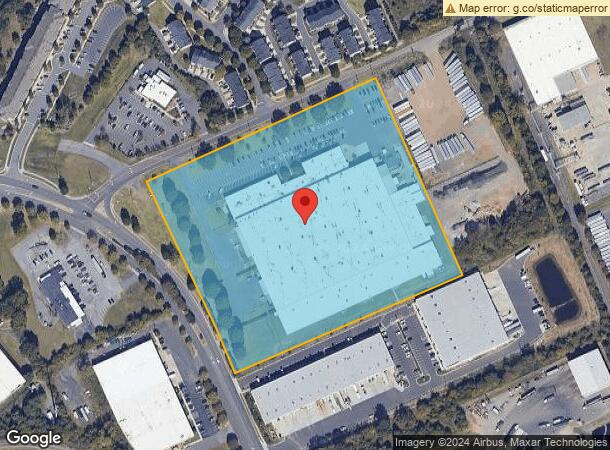  9415 Pioneer Ave, Charlotte, NC Parcel Map