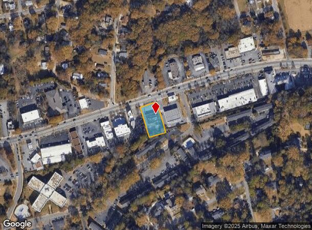  1069 Baxter St, Athens, GA Parcel Map