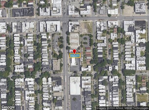  7939 S Cottage Grove Ave, Chicago, IL Parcel Map