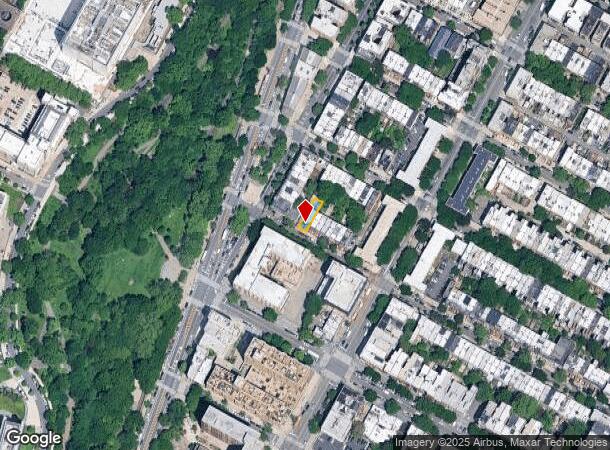 321 W 136Th St, New York, NY Parcel Map