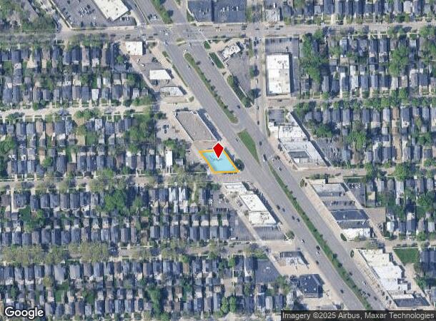 33801 Woodward Ave, Birmingham, MI Parcel Map