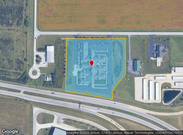 1247 N River Rd, Fremont, OH Parcel Map