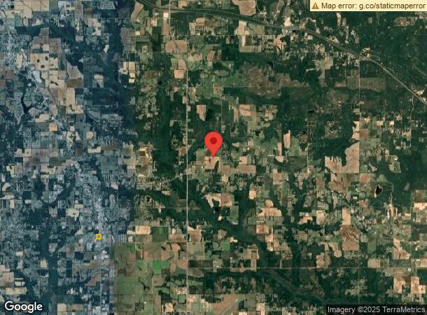  21695 Milwaukee St, Robertsdale, AL Parcel Map