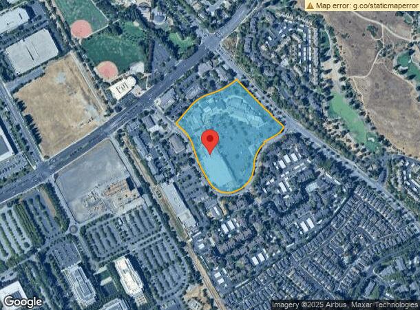  100 Market Pl, San Ramon, CA Parcel Map