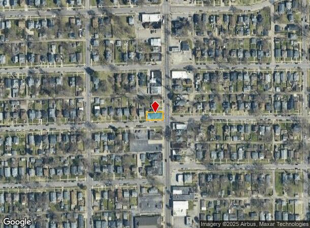  2023 Miami St, South Bend, IN Parcel Map