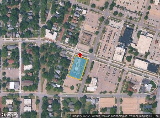 1205 Sw Polk St, Topeka, KS Parcel Map