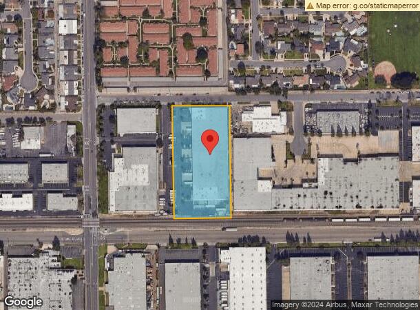  1800 E Walnut Ave, Fullerton, CA Parcel Map