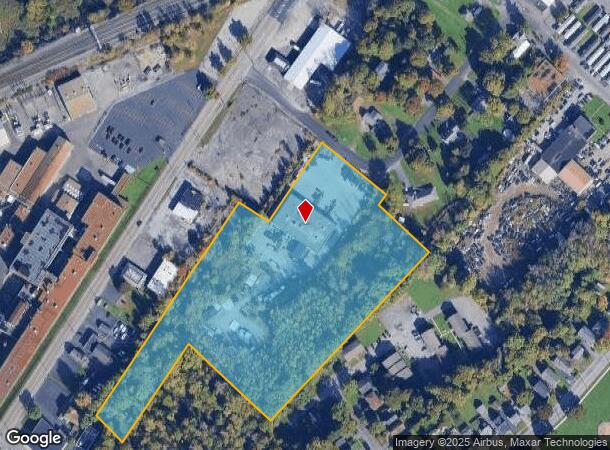  105 Evelyn Ter, Syracuse, NY Parcel Map