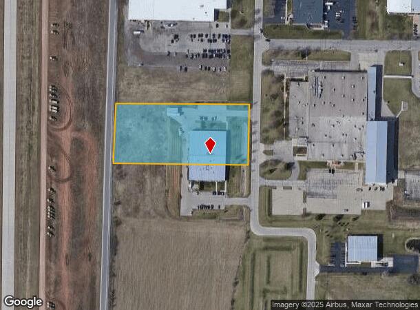 3345 Medalist Dr, Oshkosh, WI Parcel Map