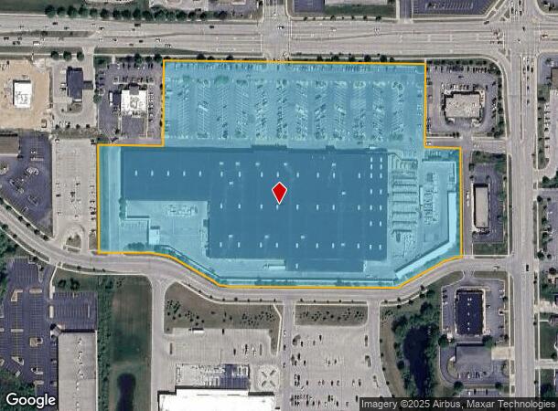  575 W Paradise Dr, West Bend, WI Parcel Map