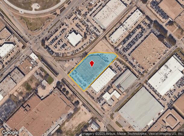  6414 Denton Dr, Dallas, TX Parcel Map