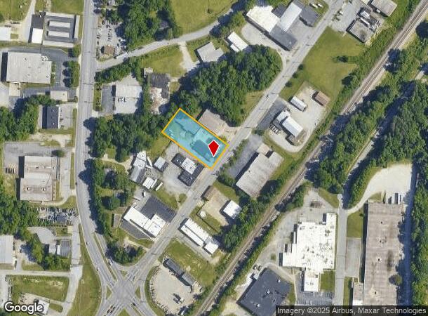 2422 W English Rd, High Point, NC Parcel Map