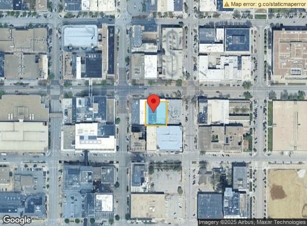  1321 O St, Lincoln, NE Parcel Map