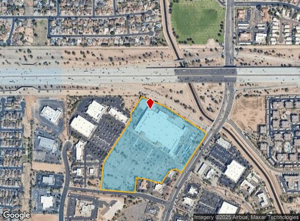 1710 S Greenfield Rd, Mesa, AZ Parcel Map