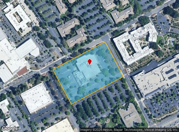25 N Via Monte, Walnut Creek, CA Parcel Map