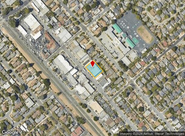  1027-1039 S Claremont St, San Mateo, CA Parcel Map