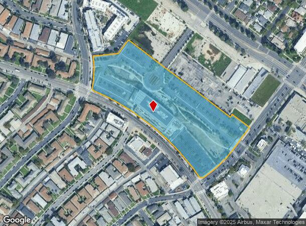 3782 W Martin Luther King Jr Blvd, Los Angeles, CA Parcel Map