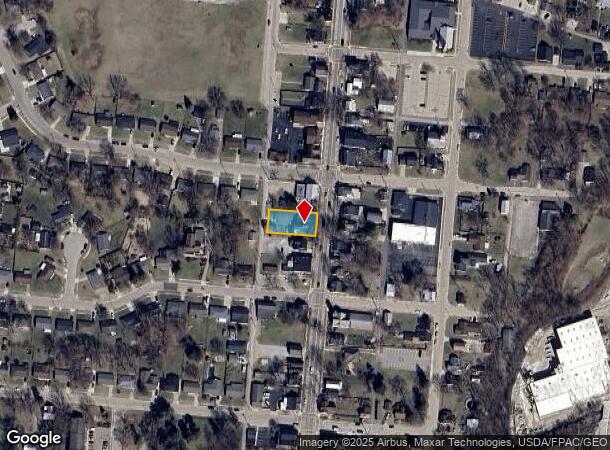  225 S Main St, Springboro, OH Parcel Map