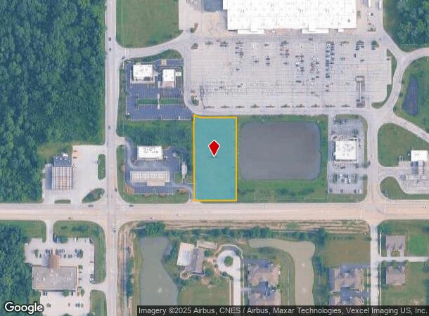  3820 Vollmer Rd, Flossmoor, IL Parcel Map