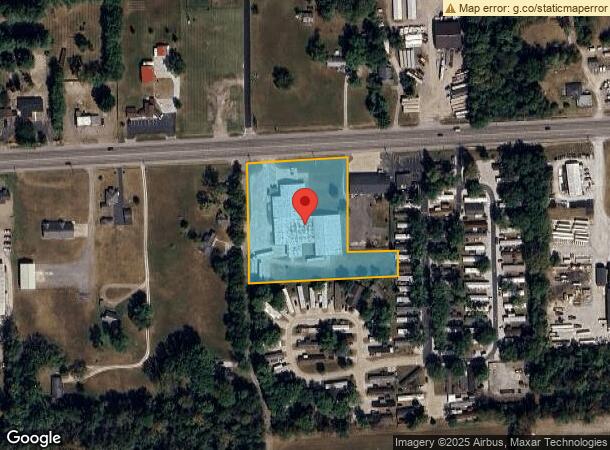  3341 W Us Highway 40, Greenfield, IN Parcel Map