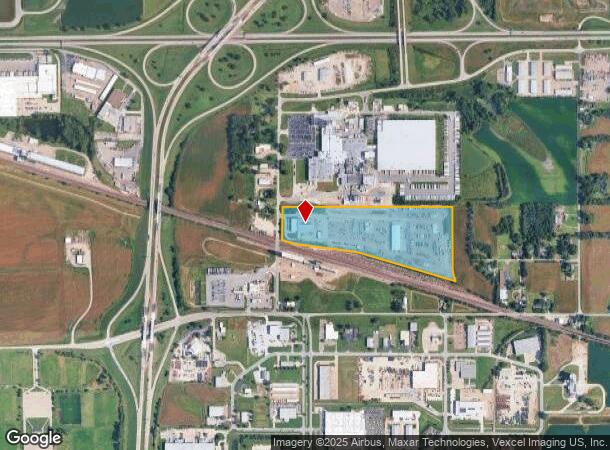 1800 Nw Brickyard Rd, Topeka, KS Parcel Map