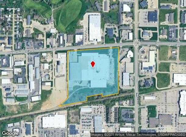 1601 Blairs Ferry Rd Ne, Cedar Rapids, IA Parcel Map