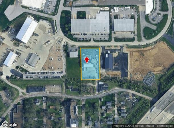 2120 Winter Ave, Indianapolis, IN Parcel Map