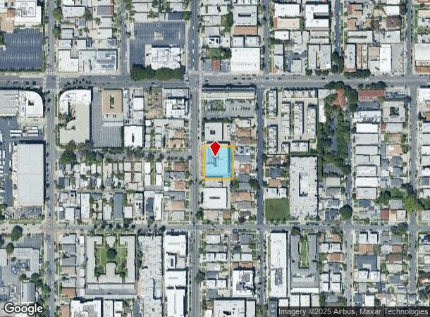 626 N Wilton Pl, Los Angeles, CA Parcel Map