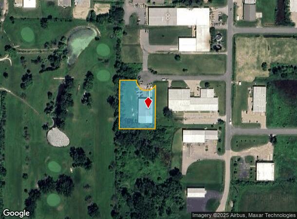 1436 Progress Ln, Omro, WI Parcel Map
