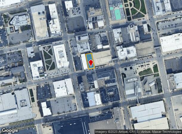  120 W Wayne St, Fort Wayne, IN Parcel Map
