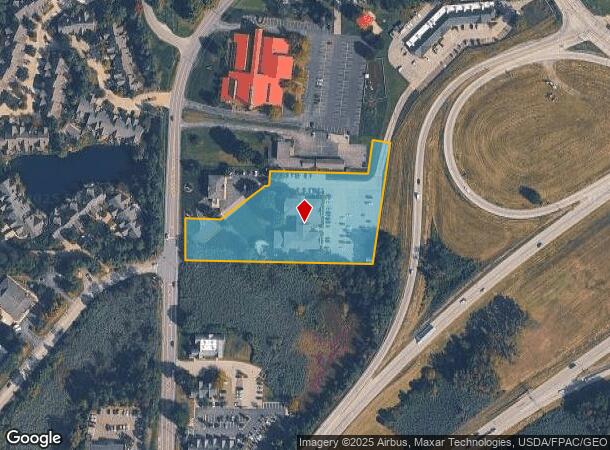 525 N Cleveland Massillon Rd, Akron, OH Parcel Map