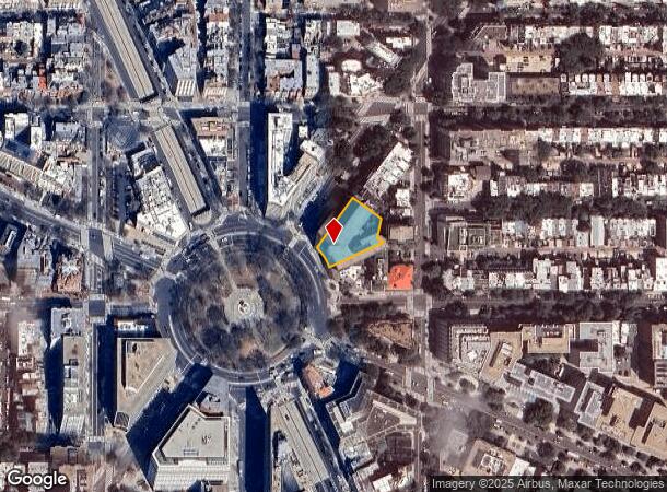 11 Dupont Cir Nw, Washington, DC Parcel Map