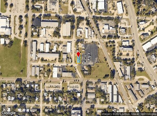  1605 Waverly Pl, Melbourne, FL Parcel Map