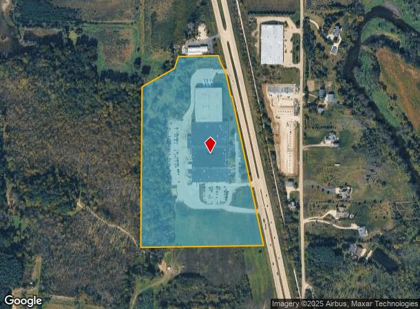 7801 Us Highway 45, Kewaskum, WI Parcel Map