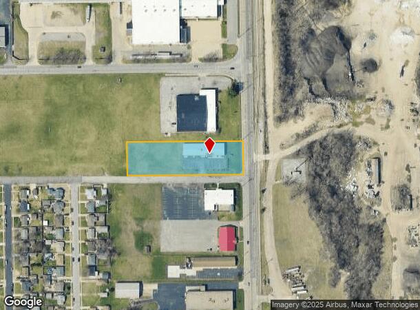 1705 N Bendix Dr, South Bend, IN Parcel Map