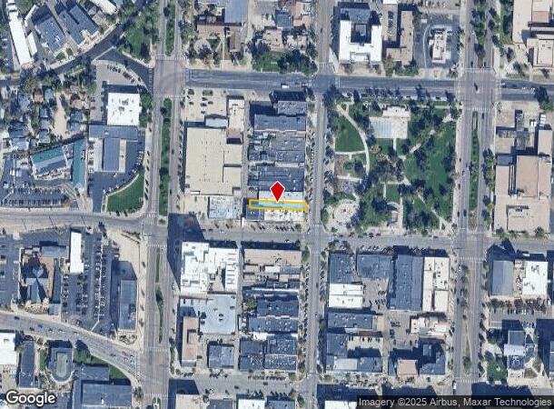  206 N Tejon St, Colorado Springs, CO Parcel Map