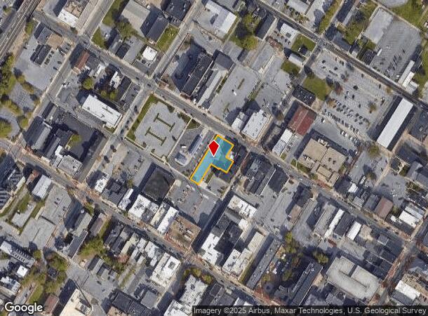  111 W Franklin St, Hagerstown, MD Parcel Map