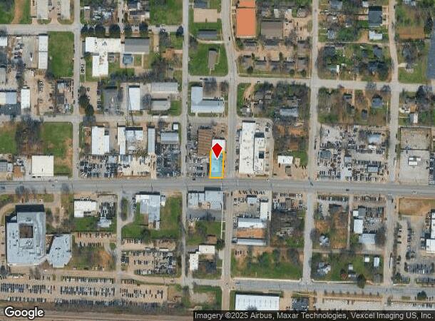 401 W Division St, Arlington, TX Parcel Map