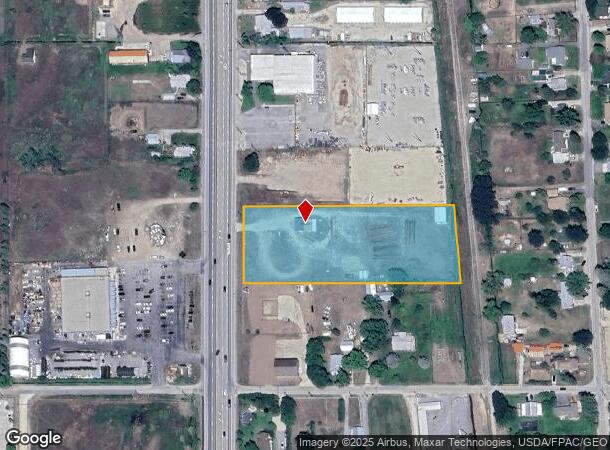 1176 S 1St St, Hamilton, MT Parcel Map