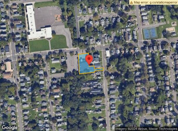  278 Robinson St, Binghamton, NY Parcel Map