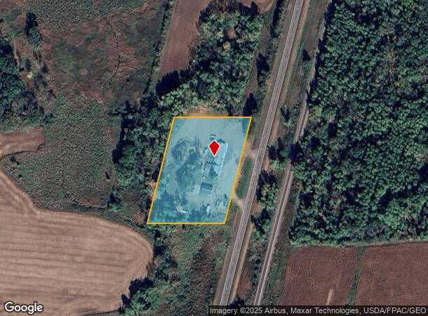 1067 Highway 107, Braham, MN Parcel Map