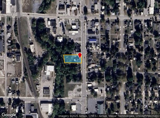  600 S Blanchard St, Findlay, OH Parcel Map