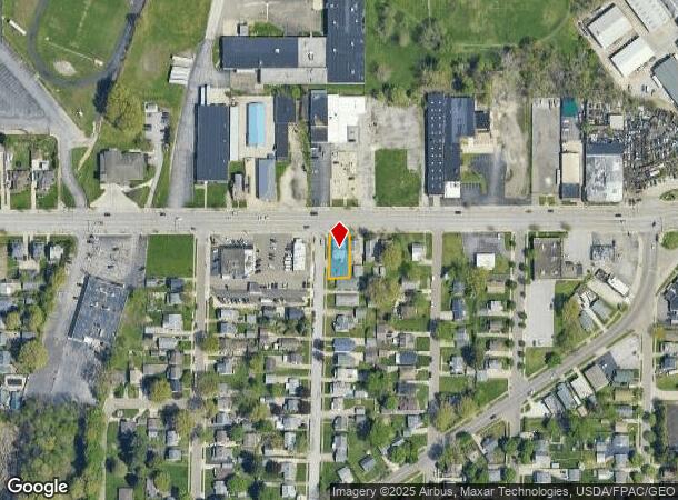  590 E Tallmadge Ave, Akron, OH Parcel Map