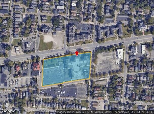 1111 E Broad St, Columbus, OH Parcel Map