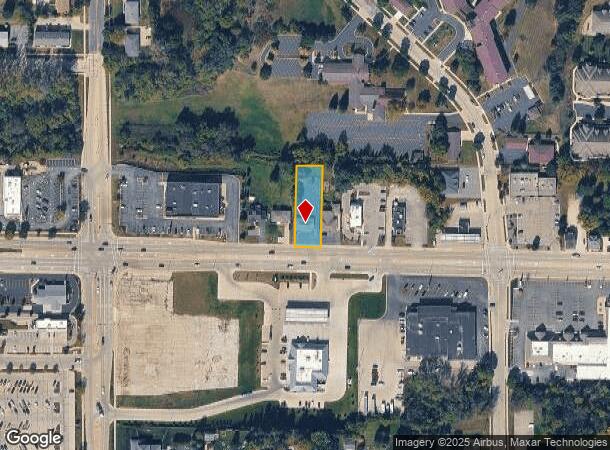 1624 W Washington St, West Bend, WI Parcel Map