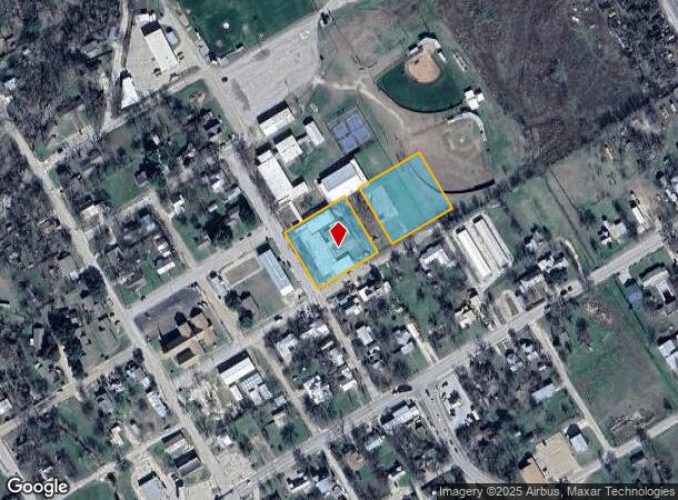 2Nd St Meridian St, Meridian, TX Parcel Map