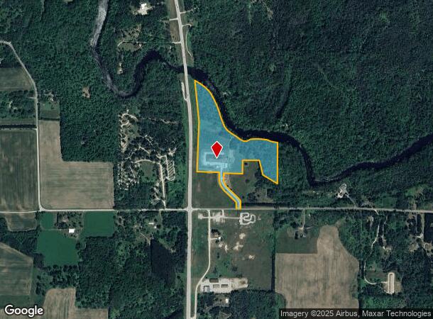 W7842 Airport Rd, Crivitz, WI Parcel Map