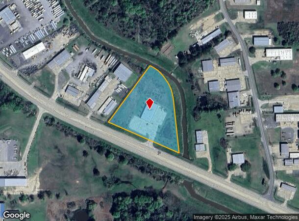  6848 W Bert Kouns Industrial Loop, Shreveport, LA Parcel Map