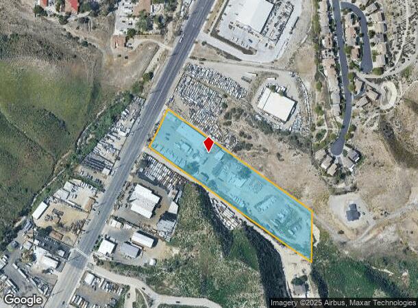  16950 Sierra Hwy, Canyon Country, CA Parcel Map