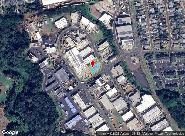 1611 Haleukana St, Lihue, HI Parcel Map